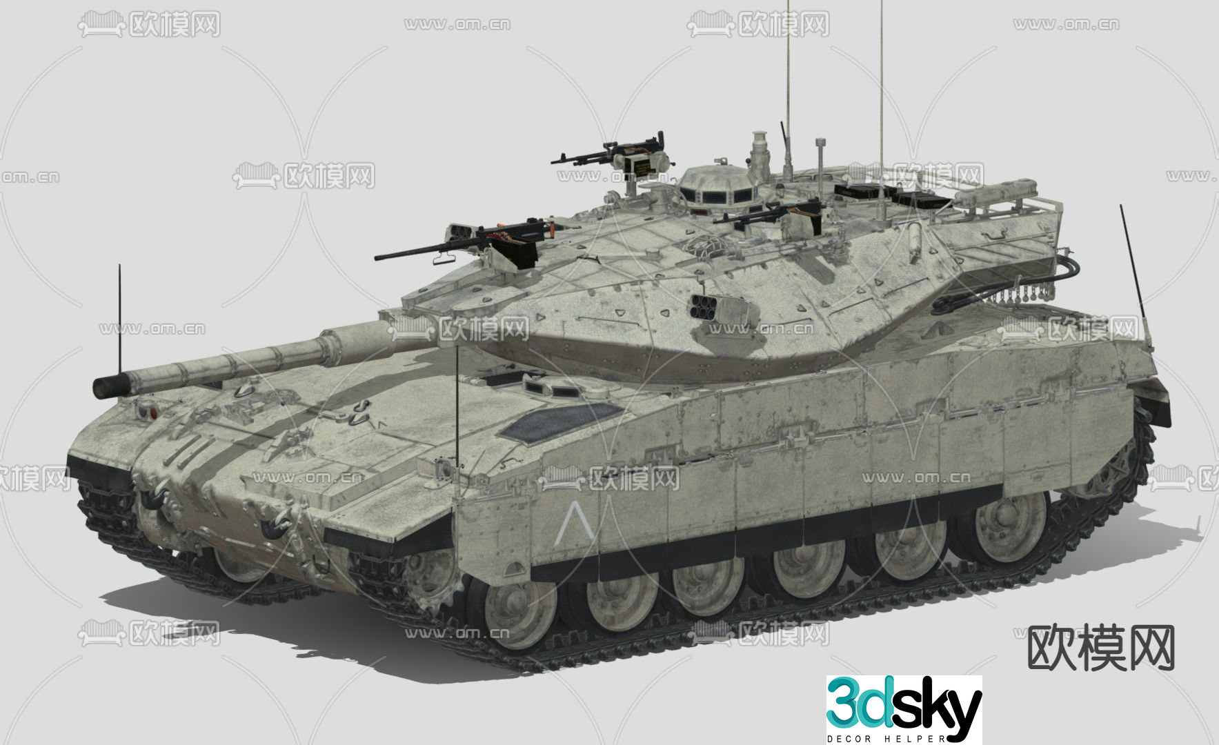 tank infantry fighting vehicle armored vehicle 3d model