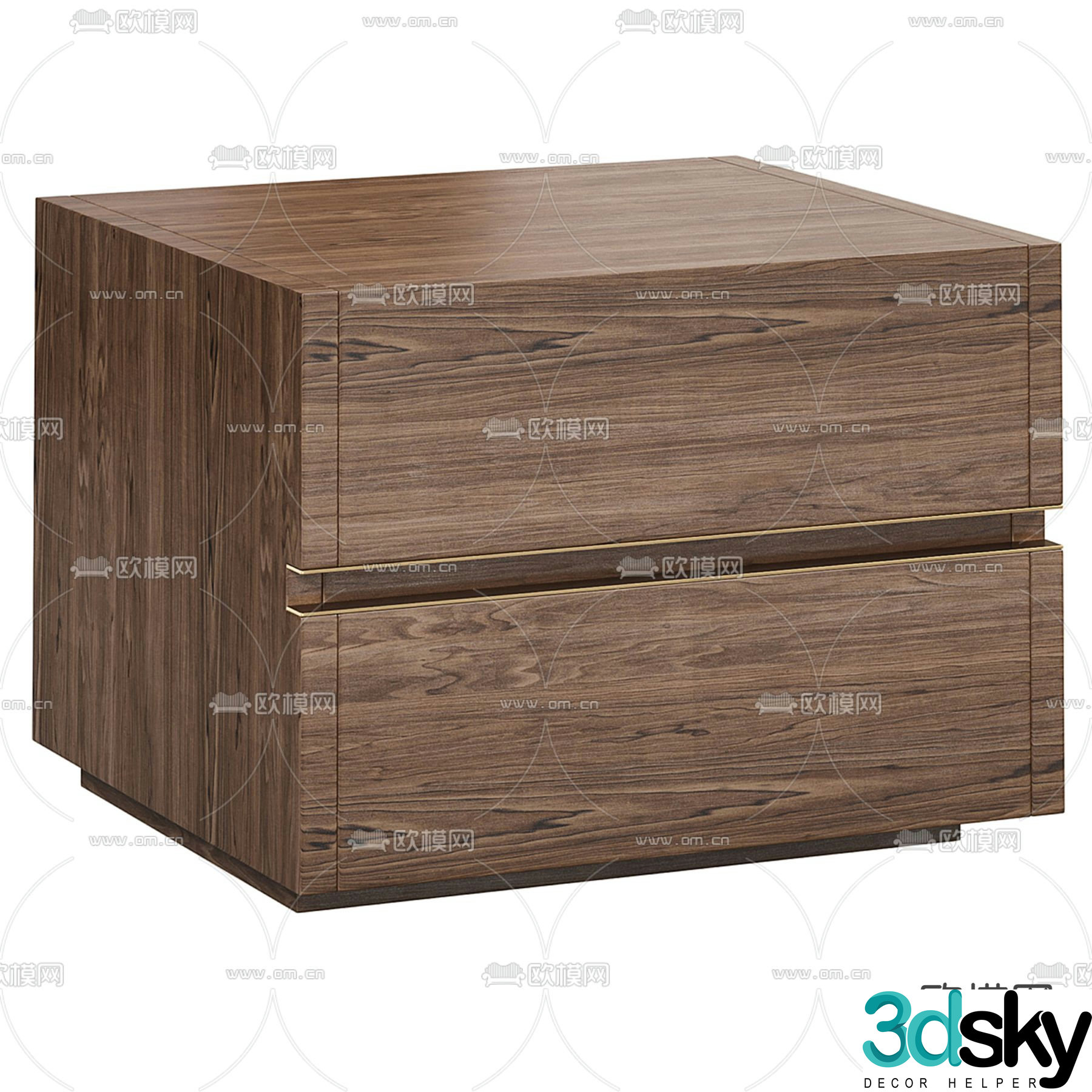 Connor bedside table 3d model