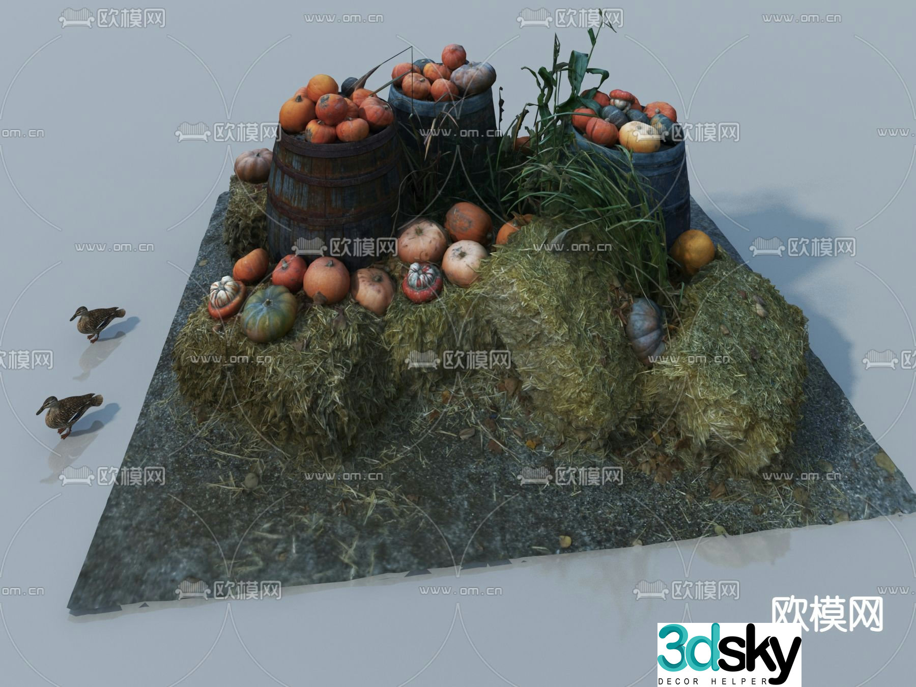 Haystack Haystack 3d model