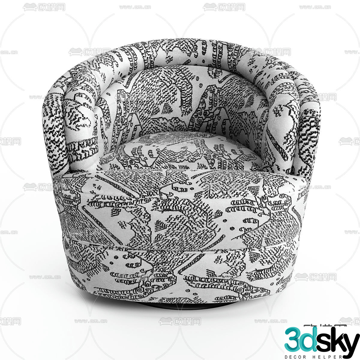 Leisure sofa lazy sofa 3d model