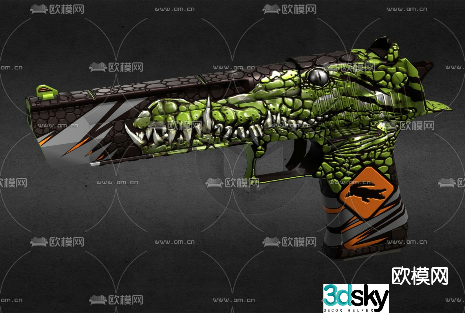 Cool toys toy pistols children’s toys 3d model