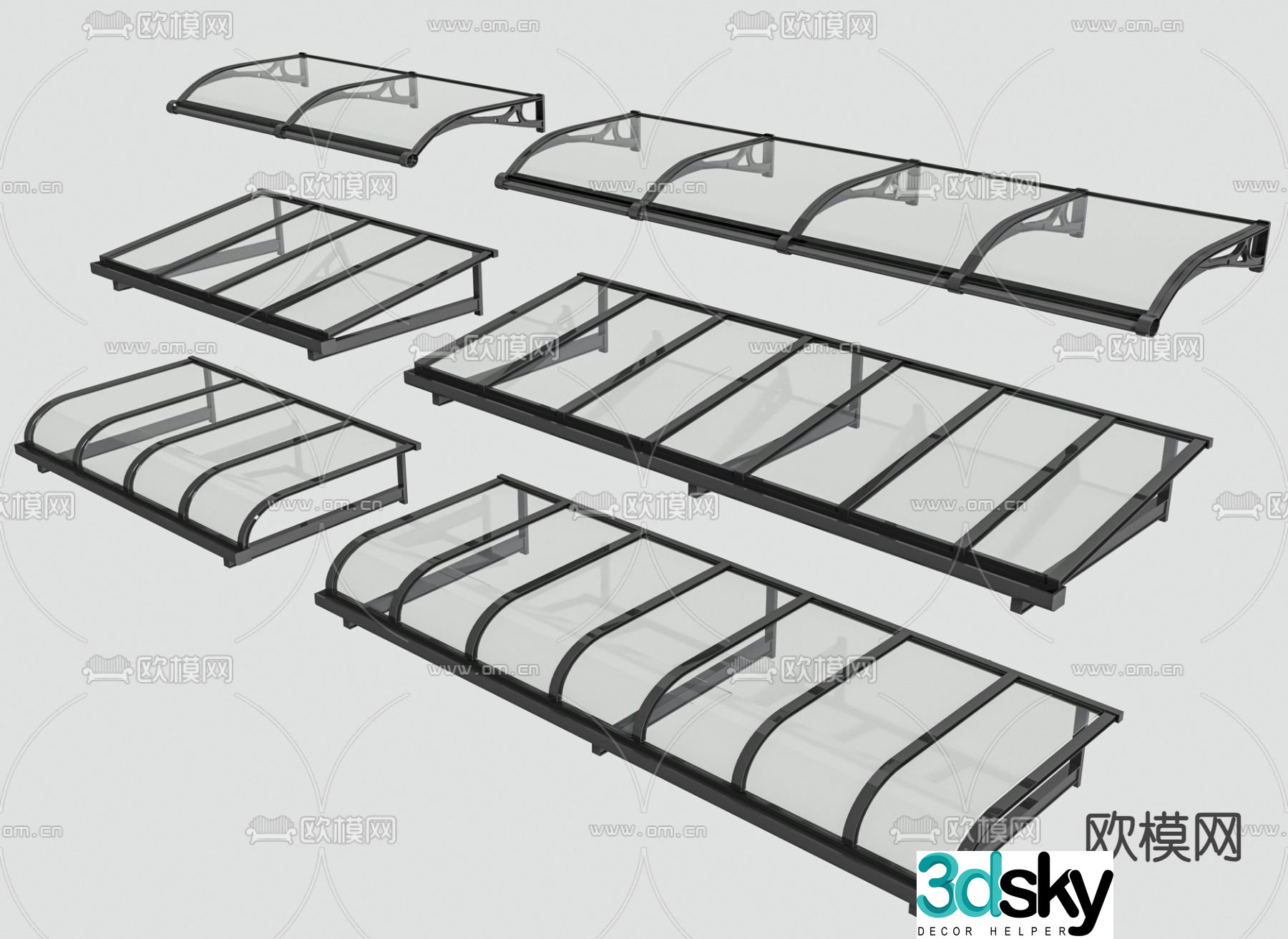 Awning 3D model
