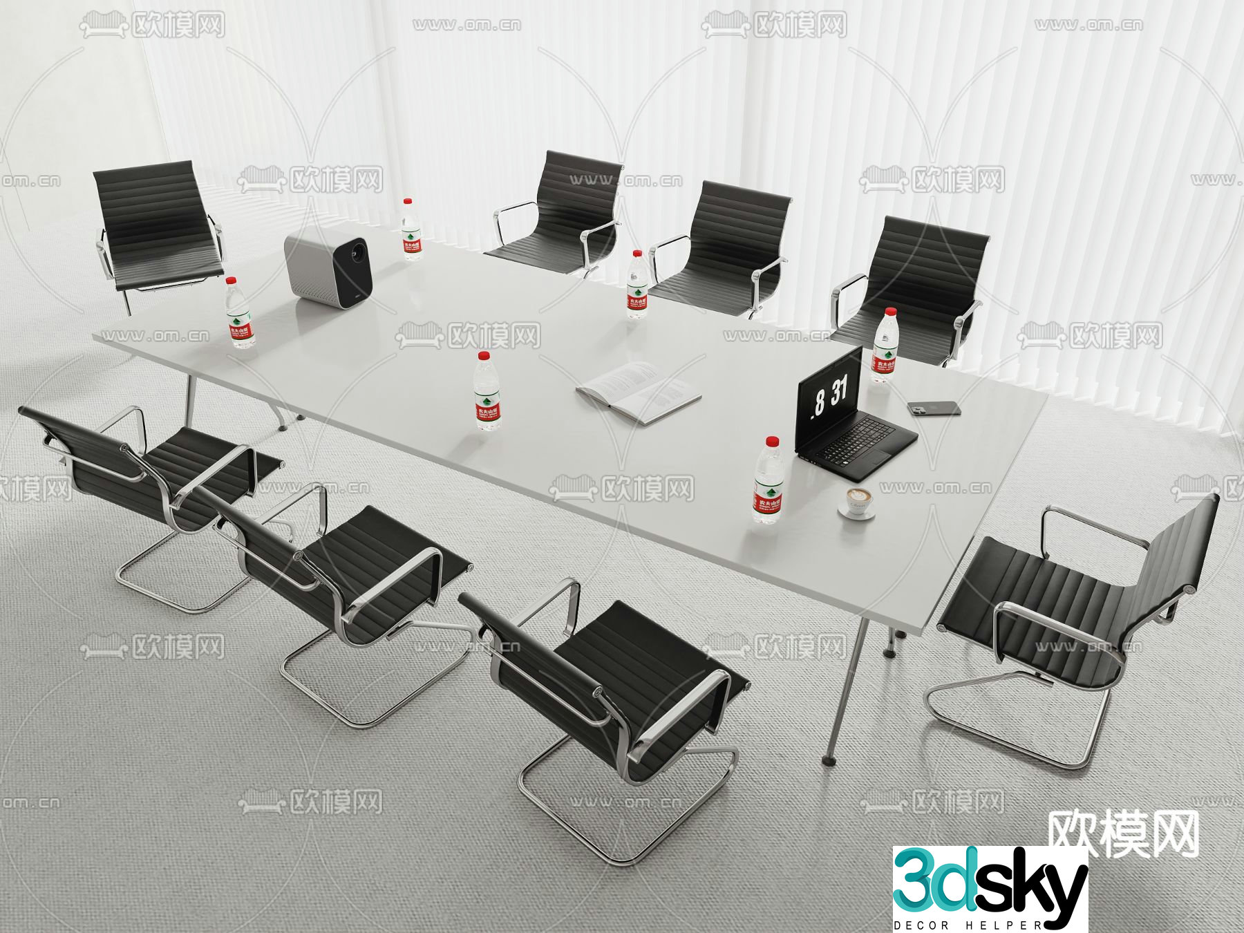conference table conference table 3d model
