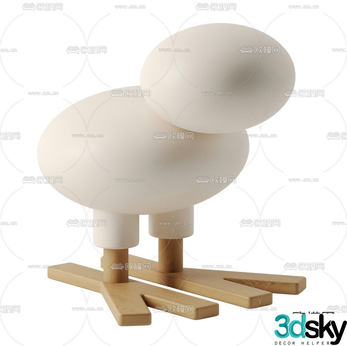 Children’s chair entertainment chair child stool 3d model