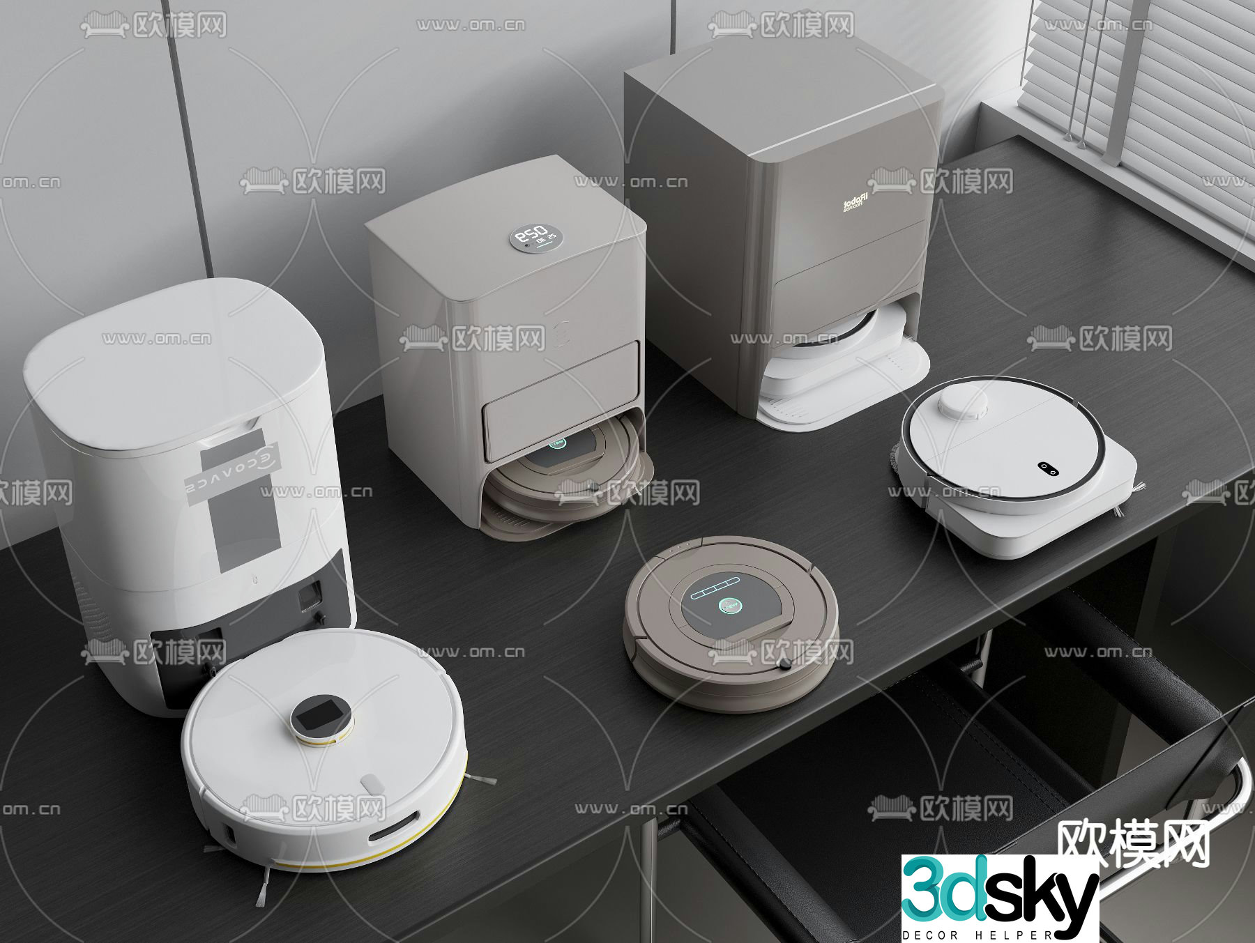 Sweeping robot smart sweeping machine 3d model