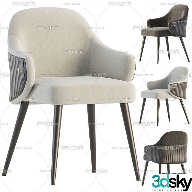 chair dining chair 3d model