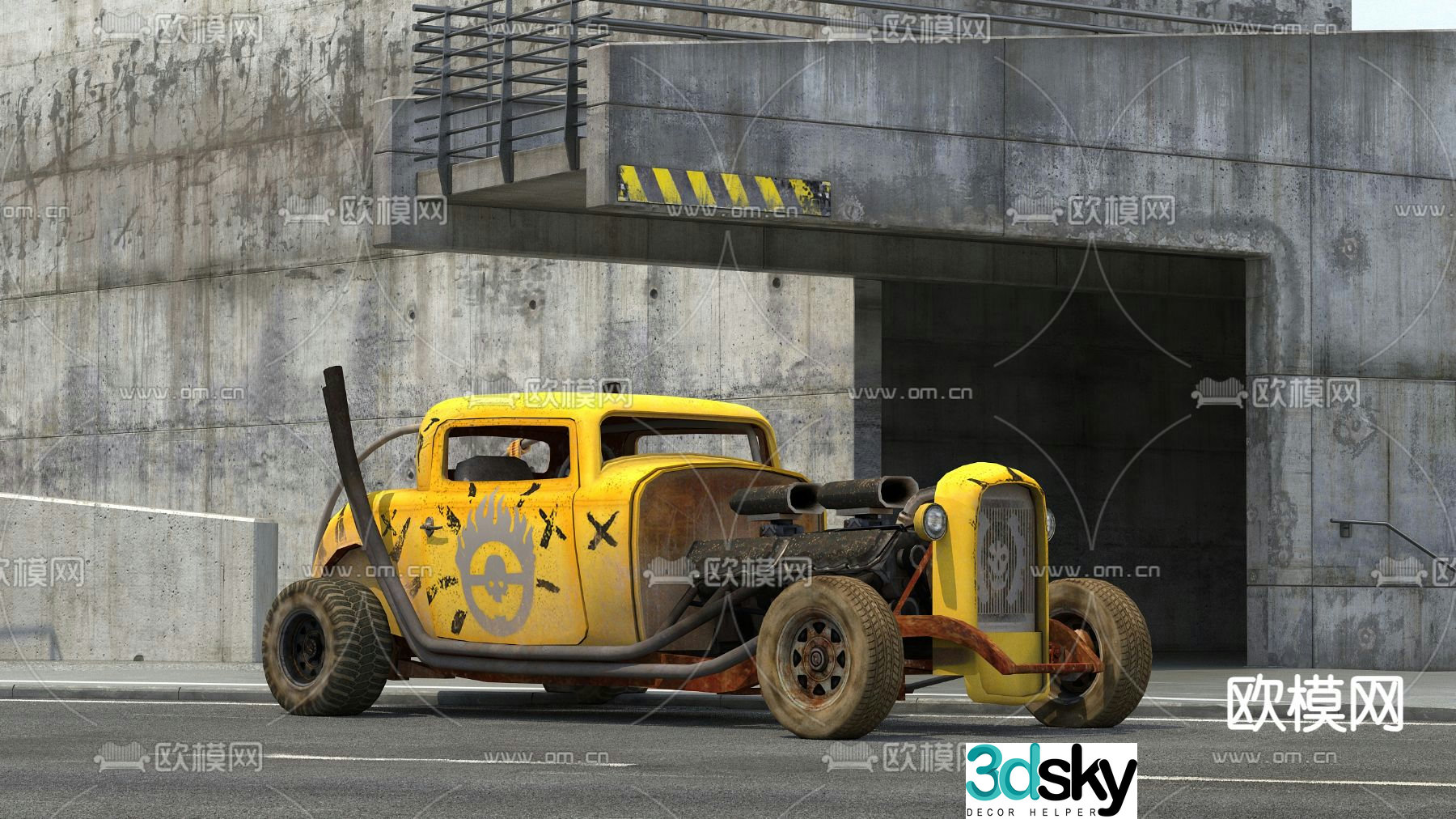 car engine engine 3d model