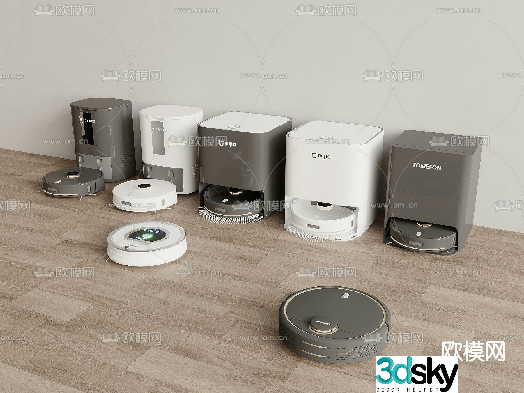 Sweeping robot sweeping machine 3d model
