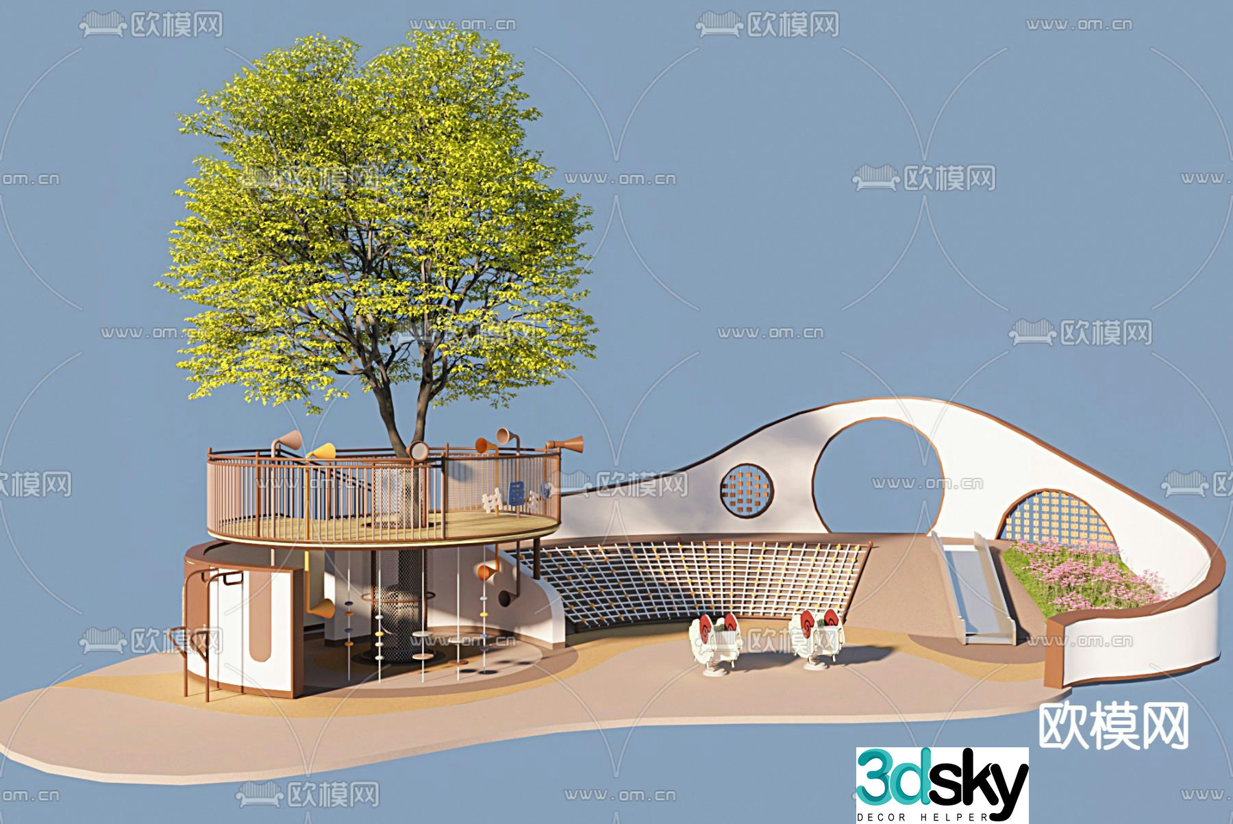 Children’s Park Children’s Park 3d model