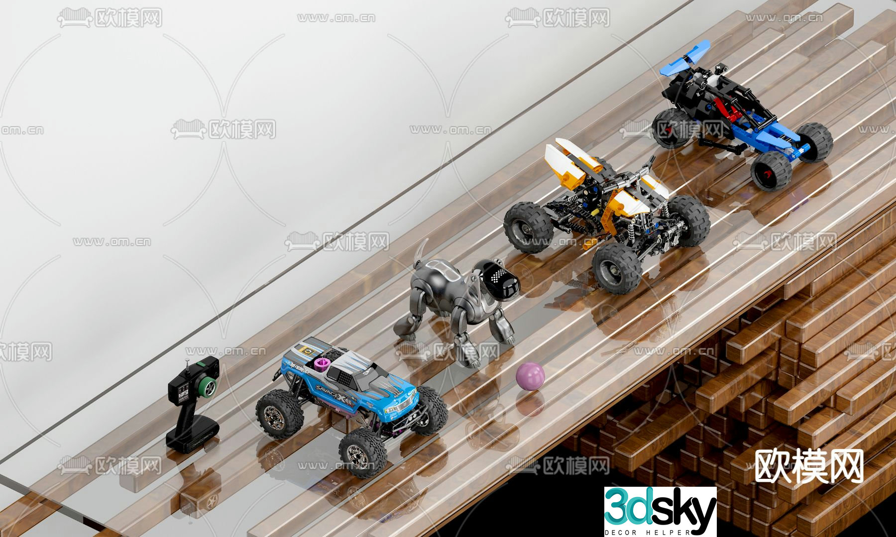 toy car toy car 3d model