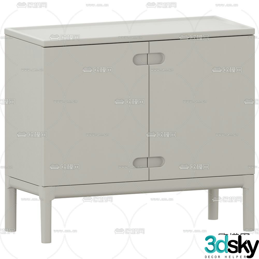 Stolab bedside table 3d model