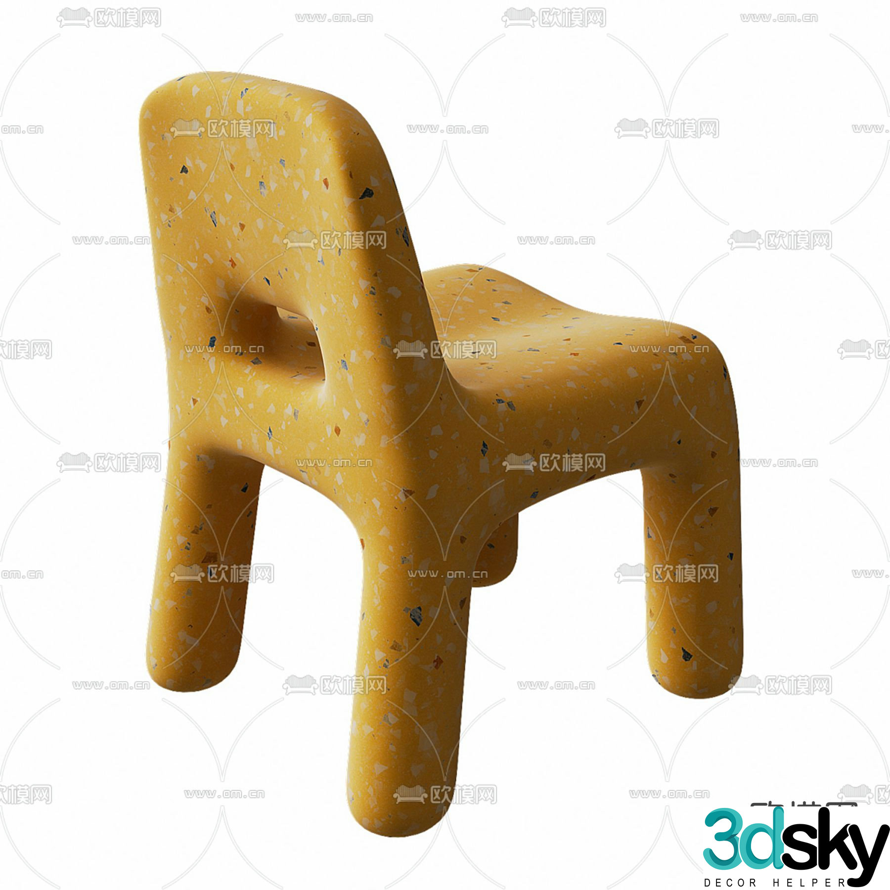 chair children’s chair 3d model