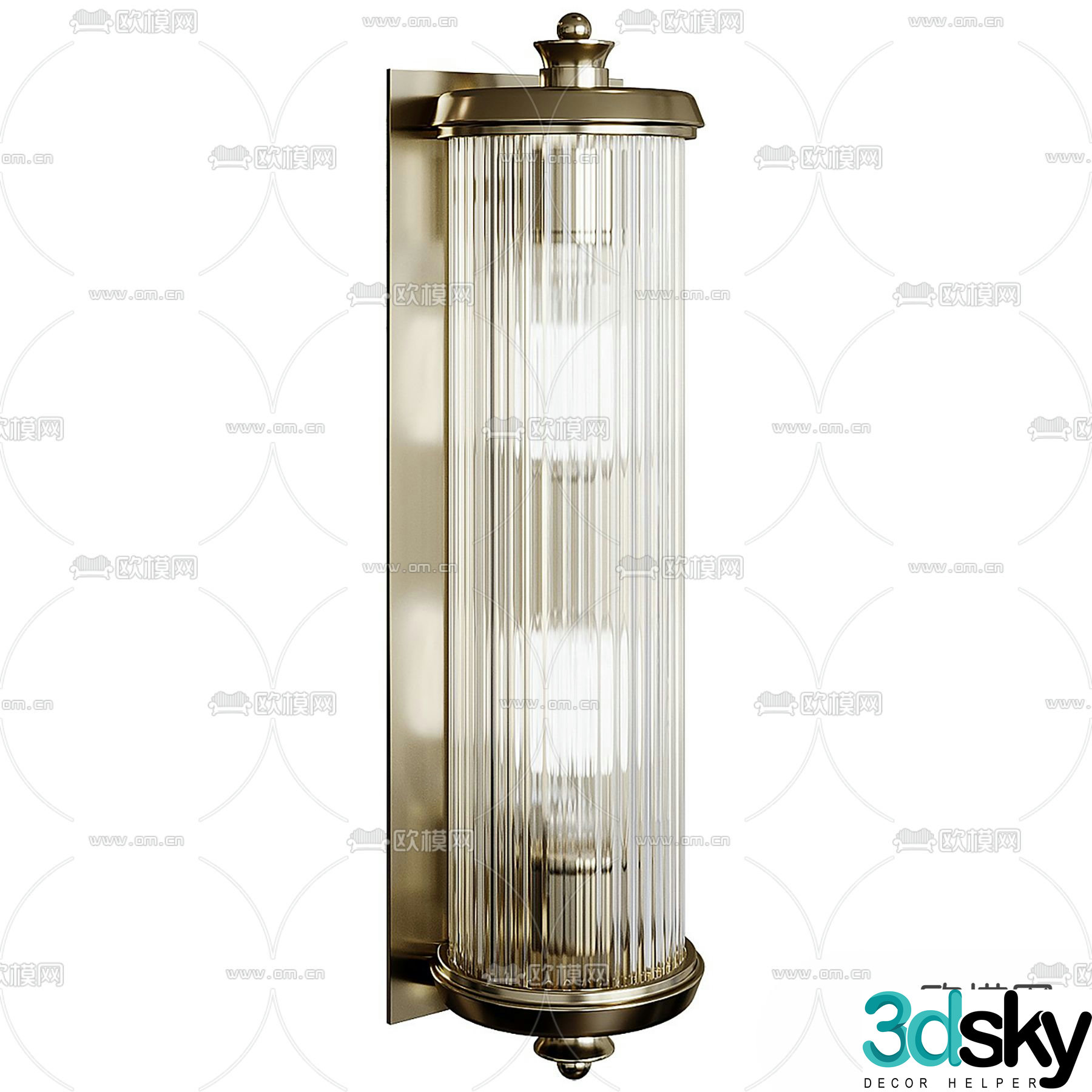 EICHHOLTZ wall lamp 3d model