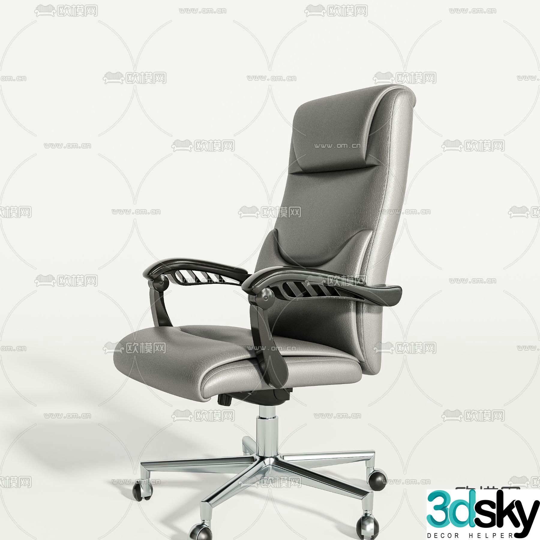 Office chair executive chair boss chair 3d model
