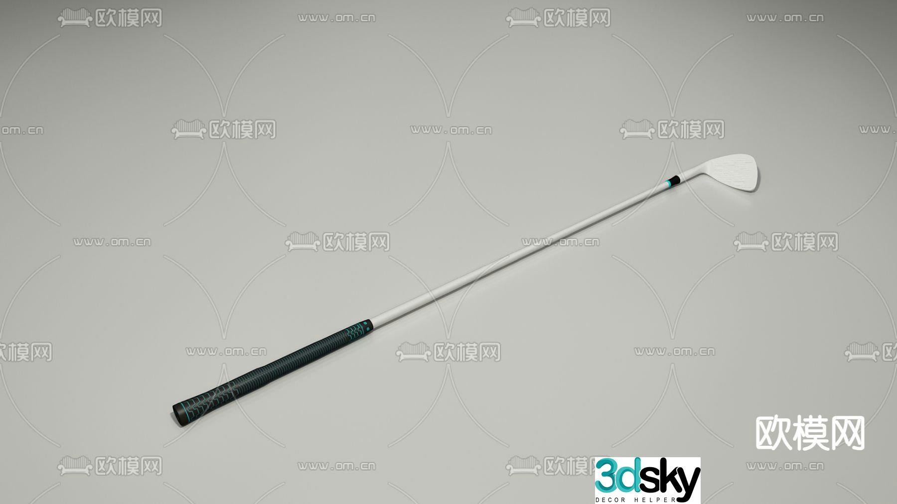 golf club 3d model