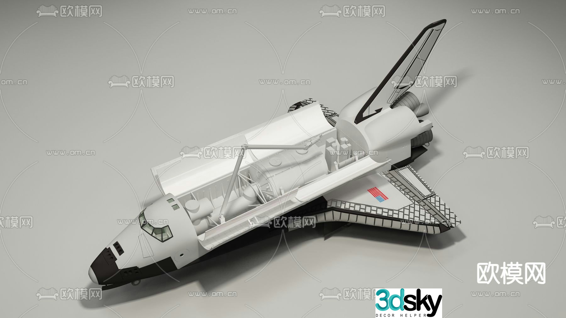 Aircraft Military Fighter 3D Model