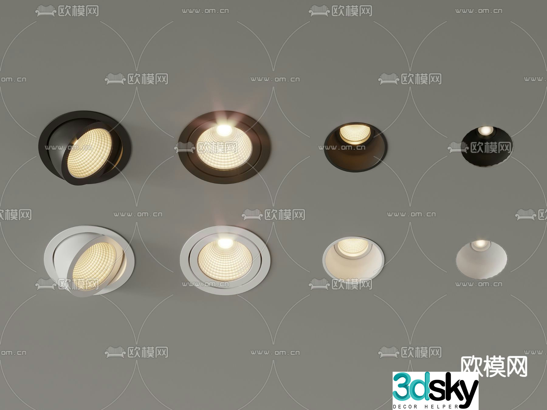 downlight spotlight 3d model
