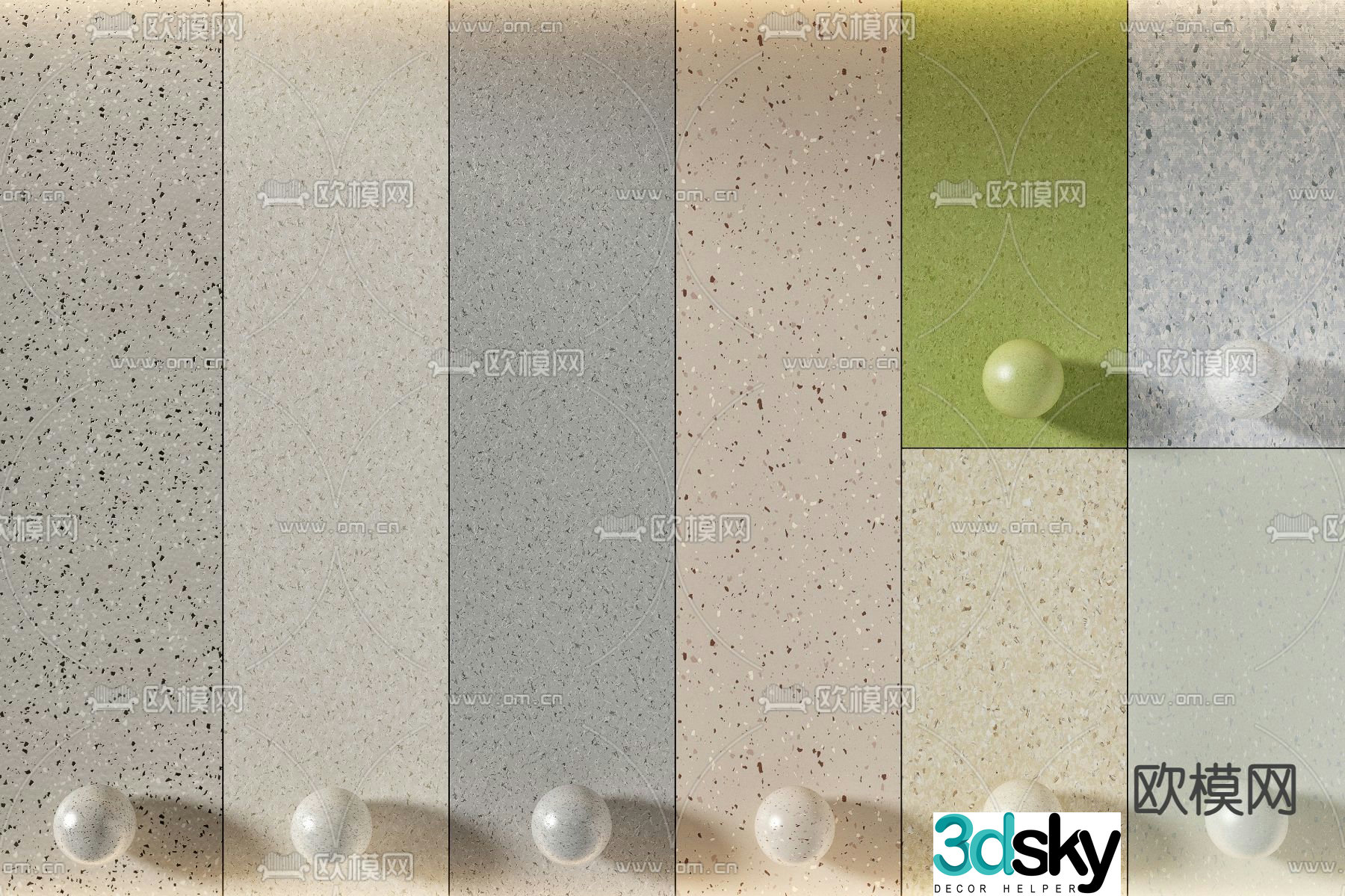 Floor rubber floor Floor rubber 3d model