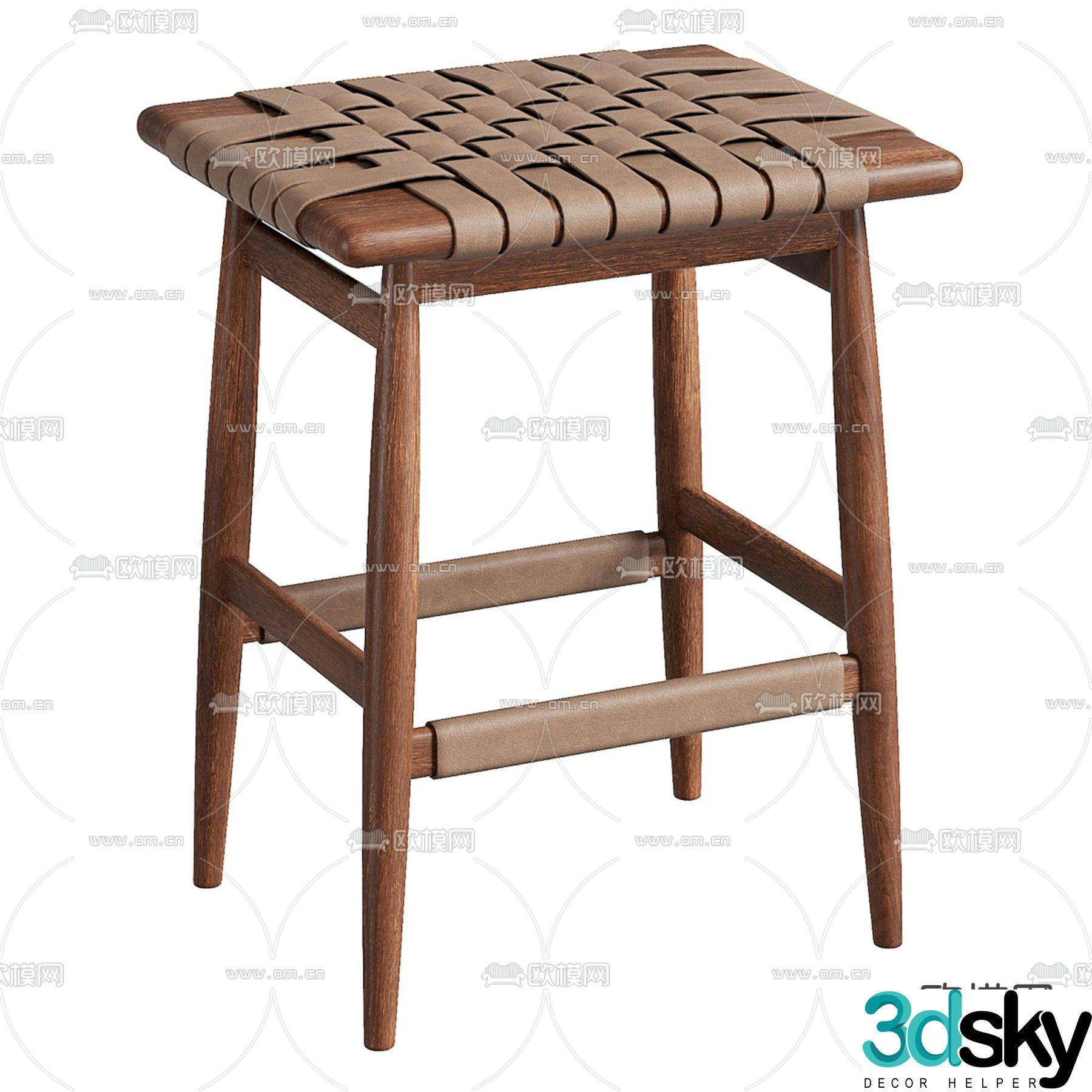 Ritzwell bar stool bar stool high stool 3d model