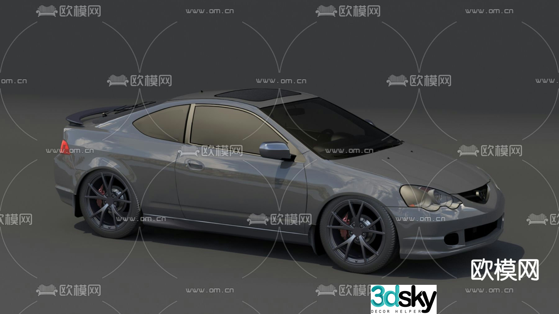car sedan 3d model