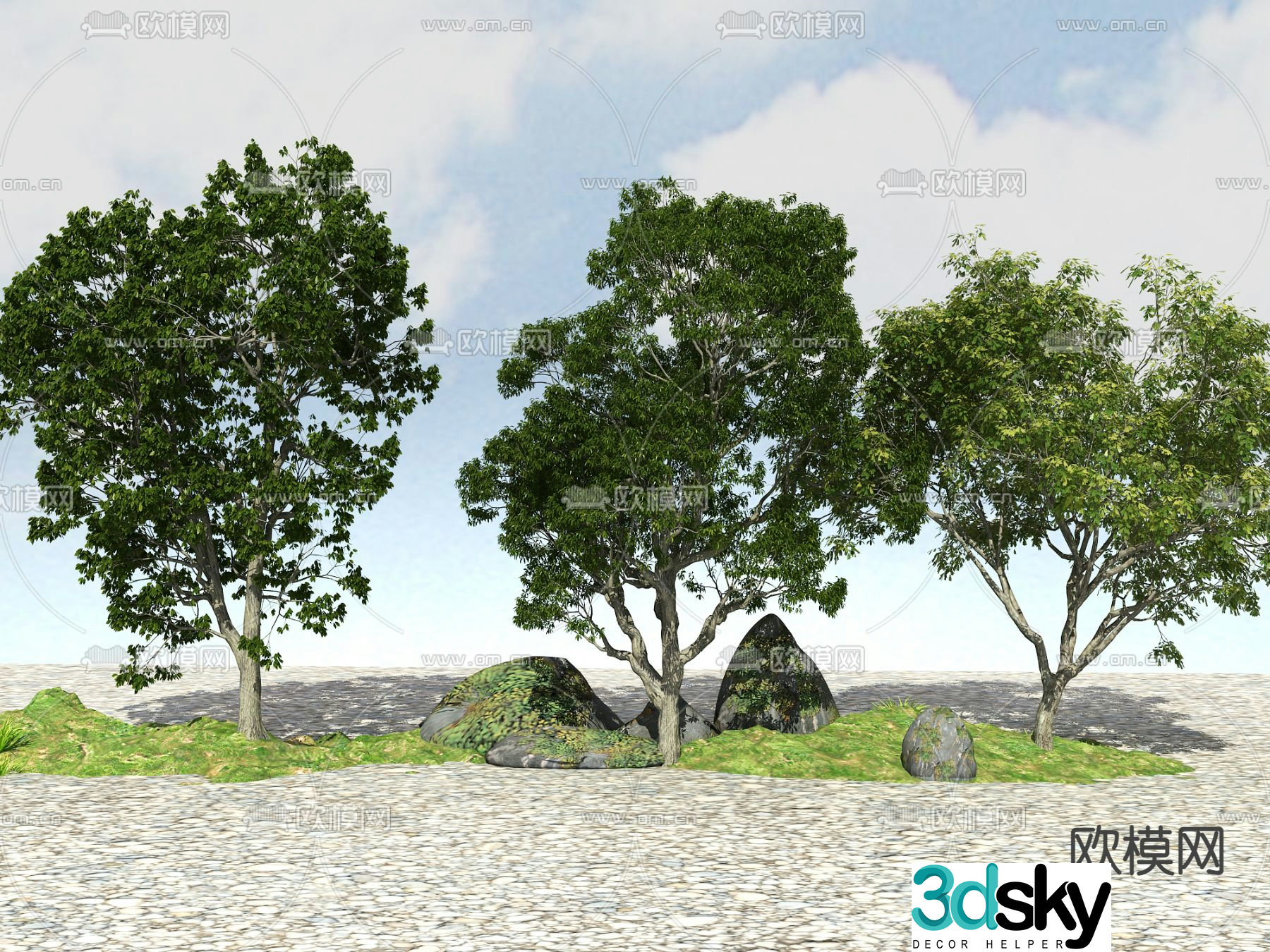 Tree Landscape Tree 3D Model