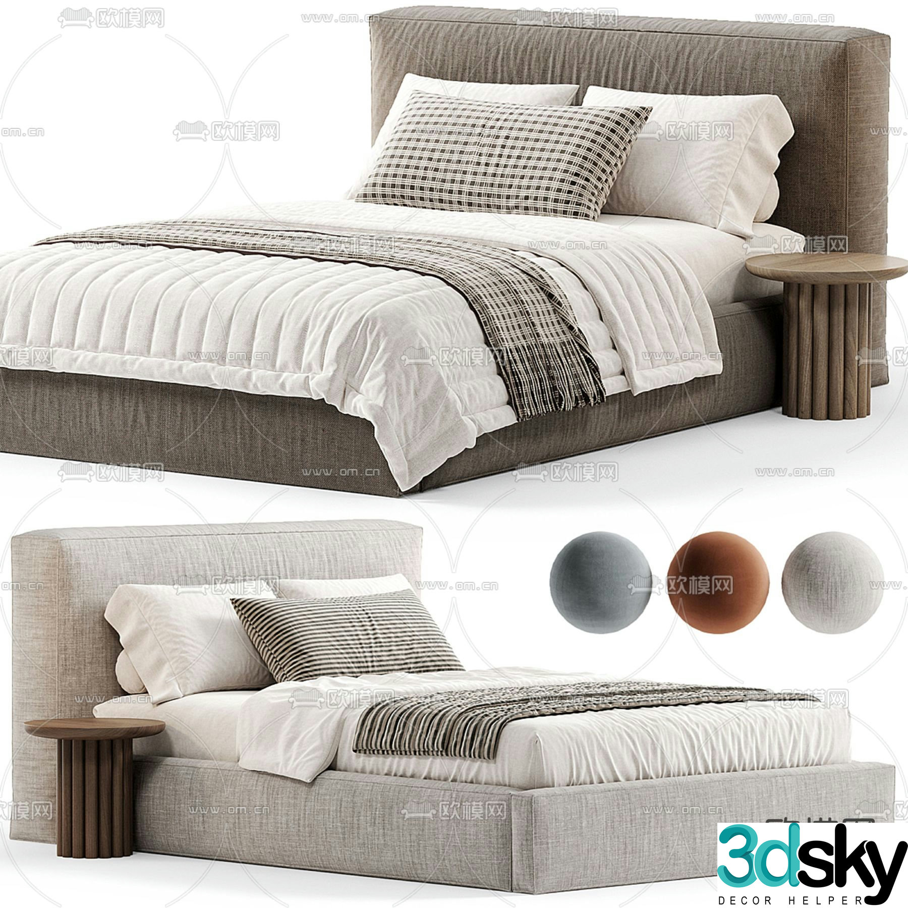 MEBELFORM single bed 3d model