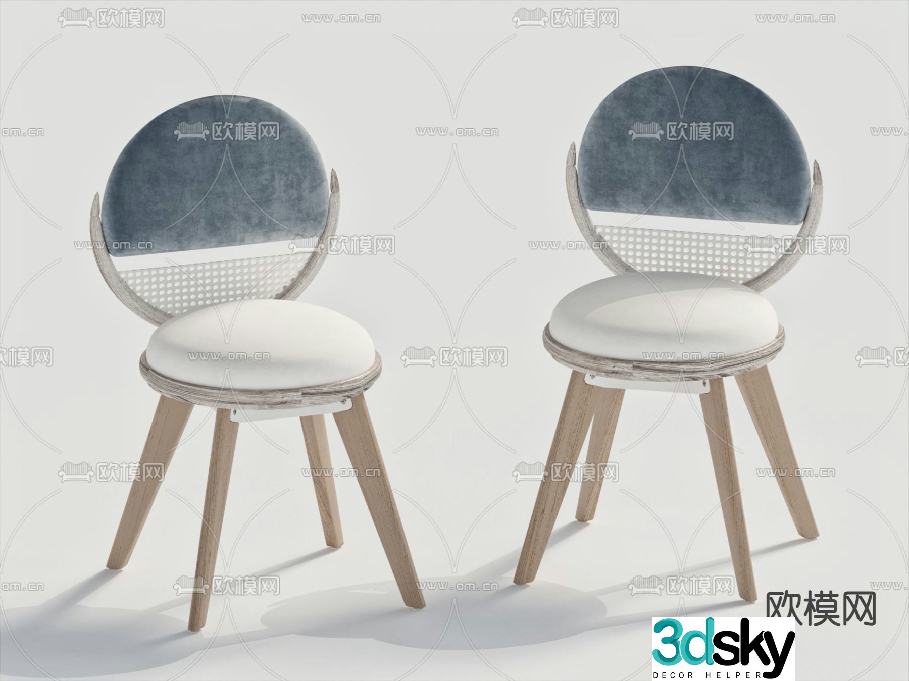 Children’s chair single chair 3d model