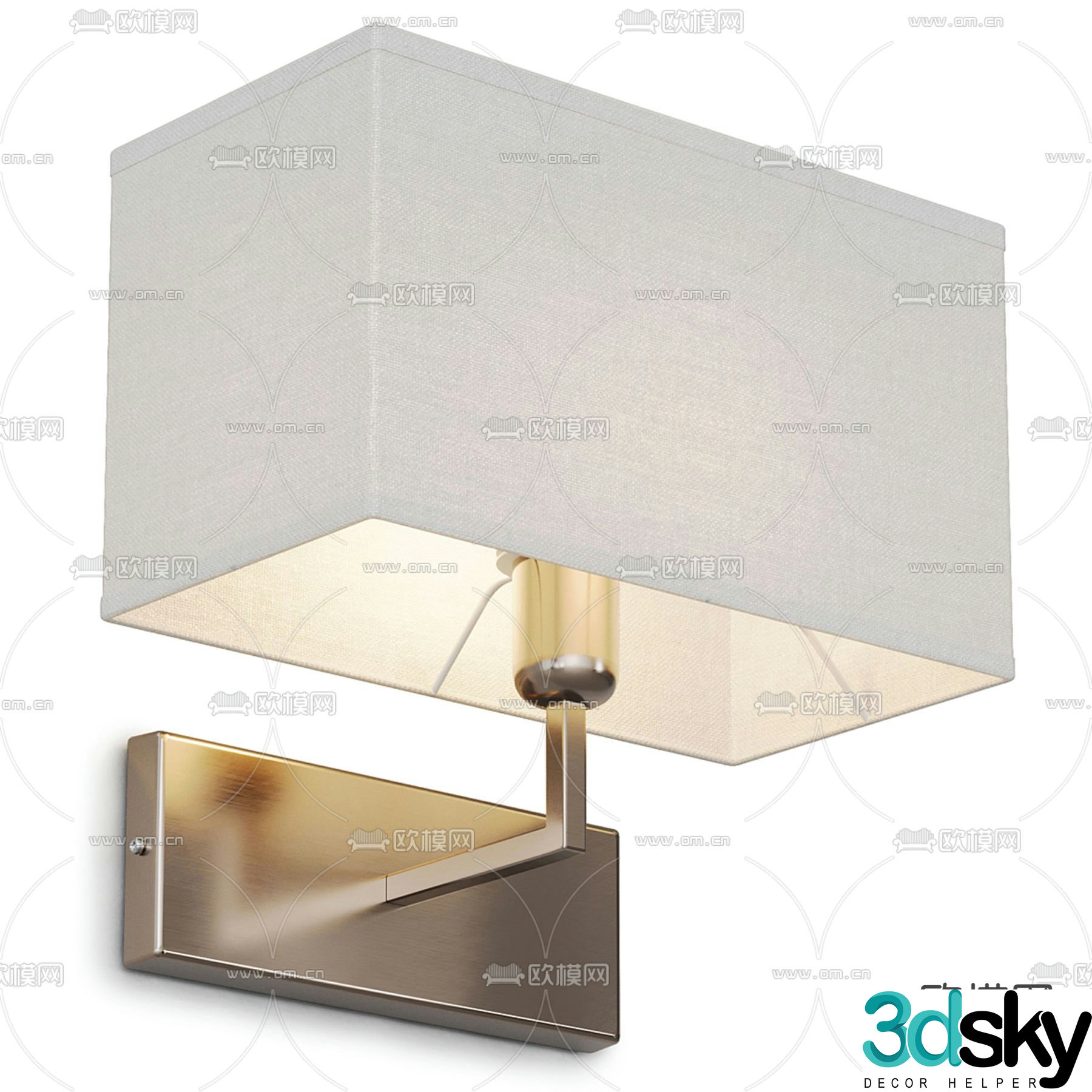 Faro3d wall lamp 3d model