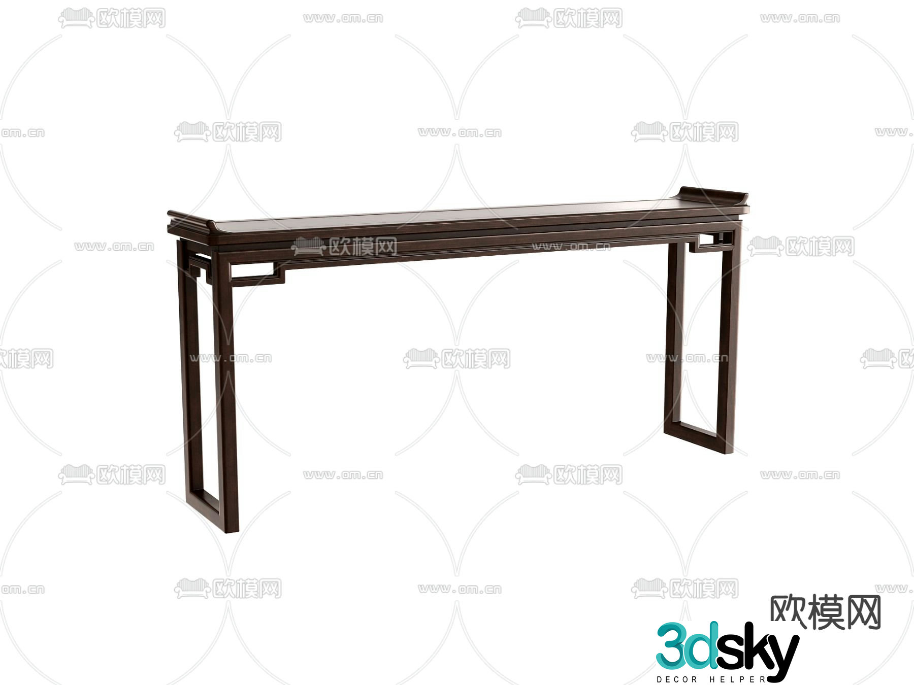 New Chinese style table 3D model