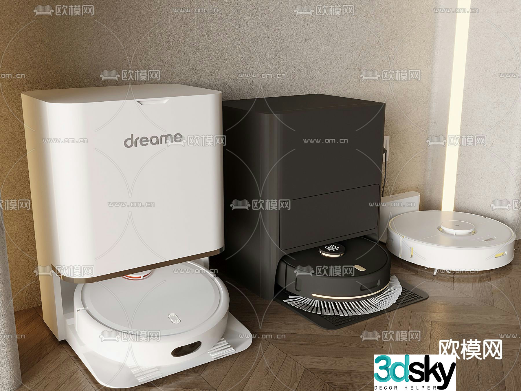 Sweeping robot sweeping machine 3d model