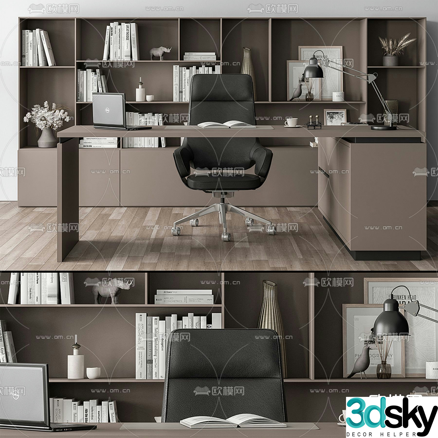 Executive desk executive desk 3d model
