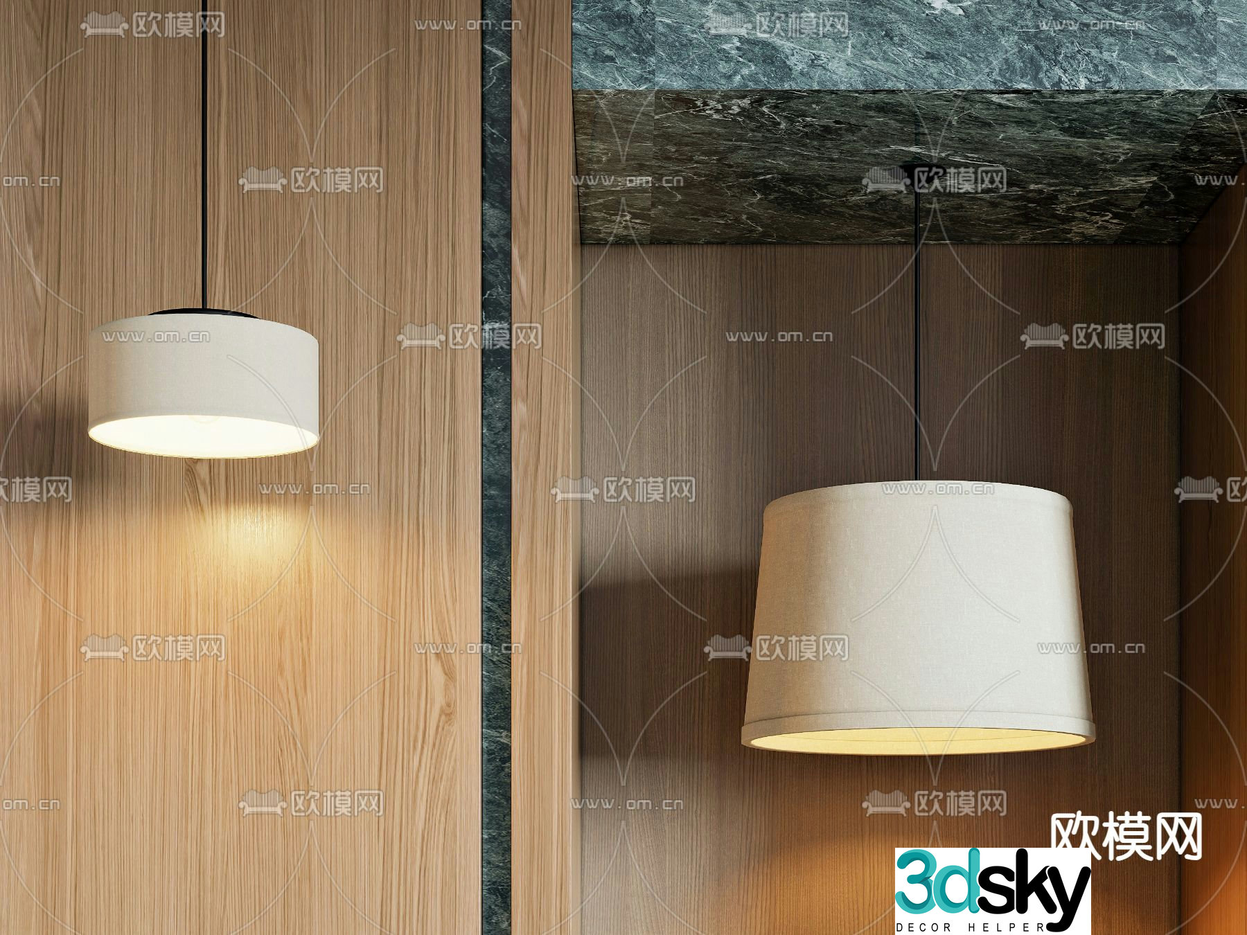 Creative chandelier art chandelier 3d model