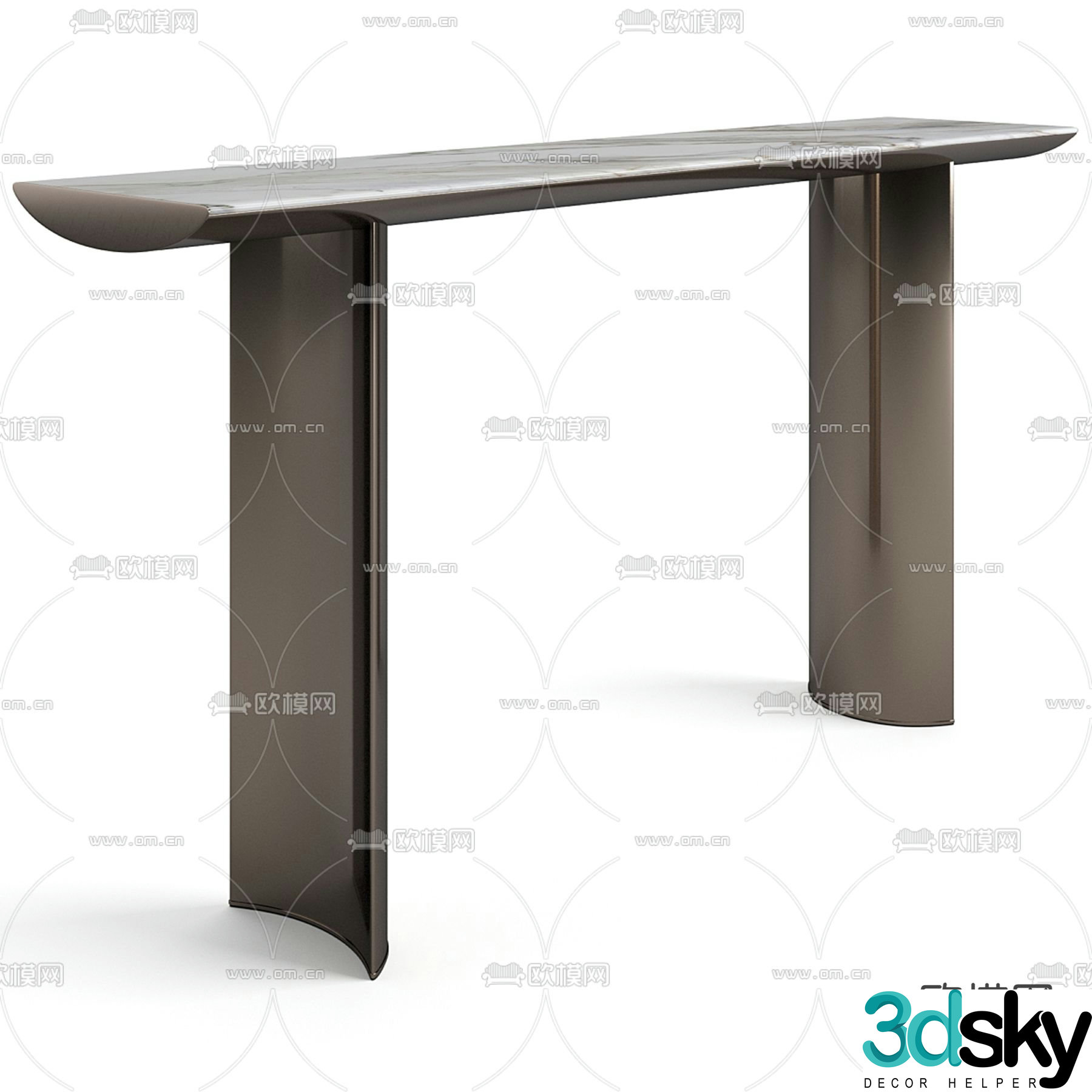 Visionnaire End Scenic Deck 3D Model