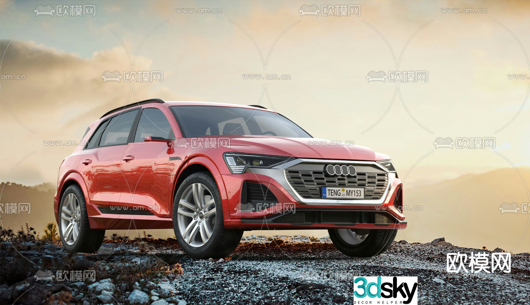 car sedan 3d model