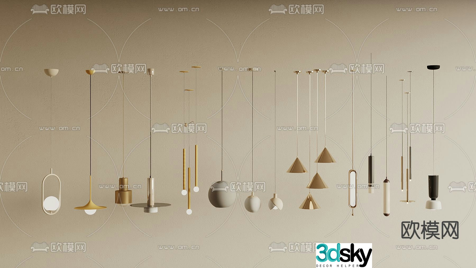 chandelier bedroom chandelier bedside chandelier 3d model