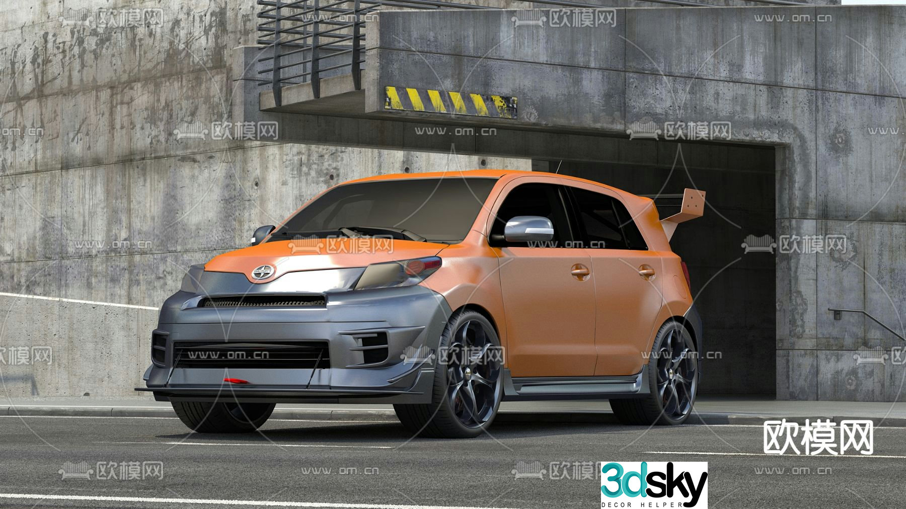 north america toyota cars sedan 3d model