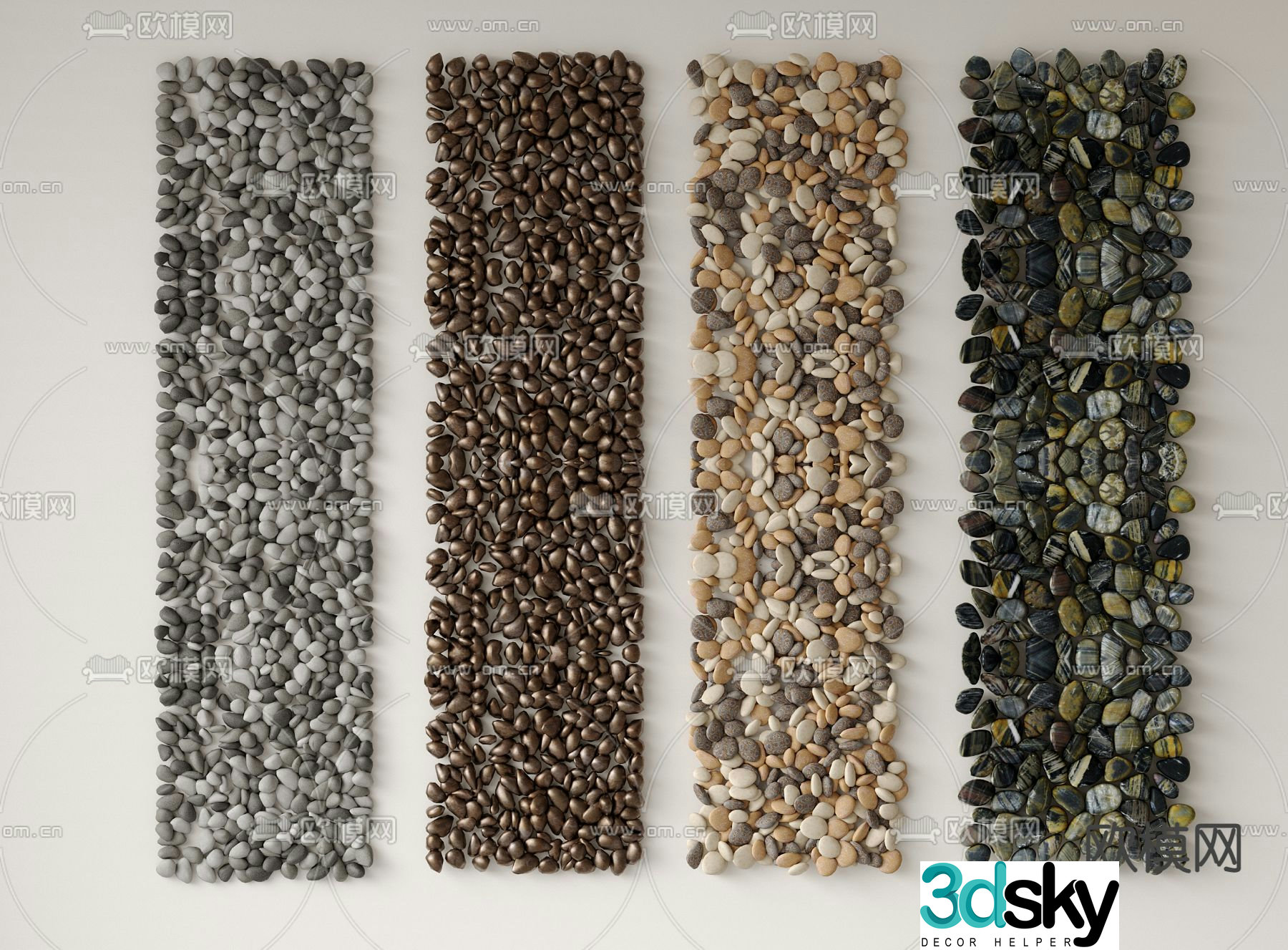 Pebbles Sandstone 3d model