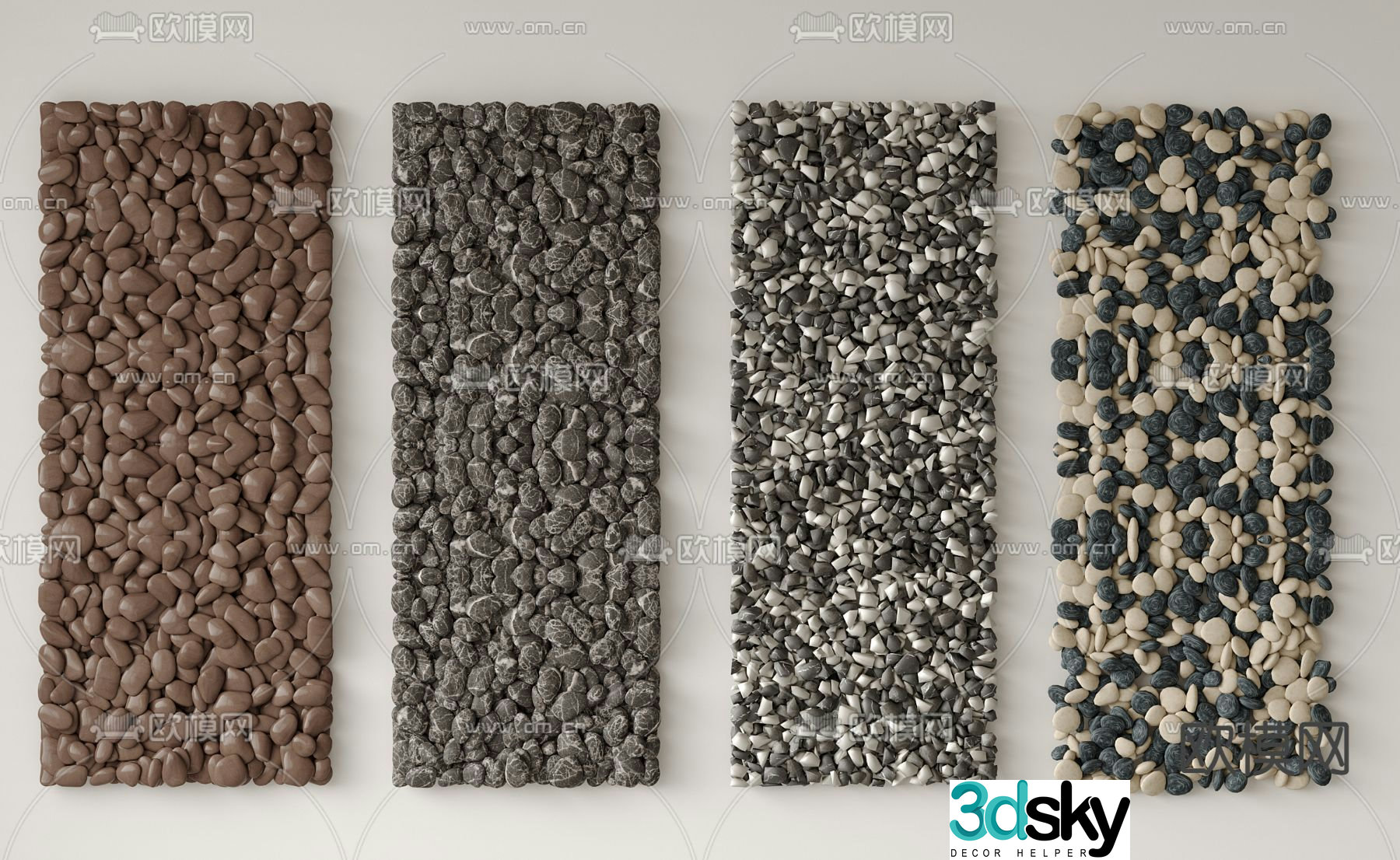 Pebbles Sandstone 3d model