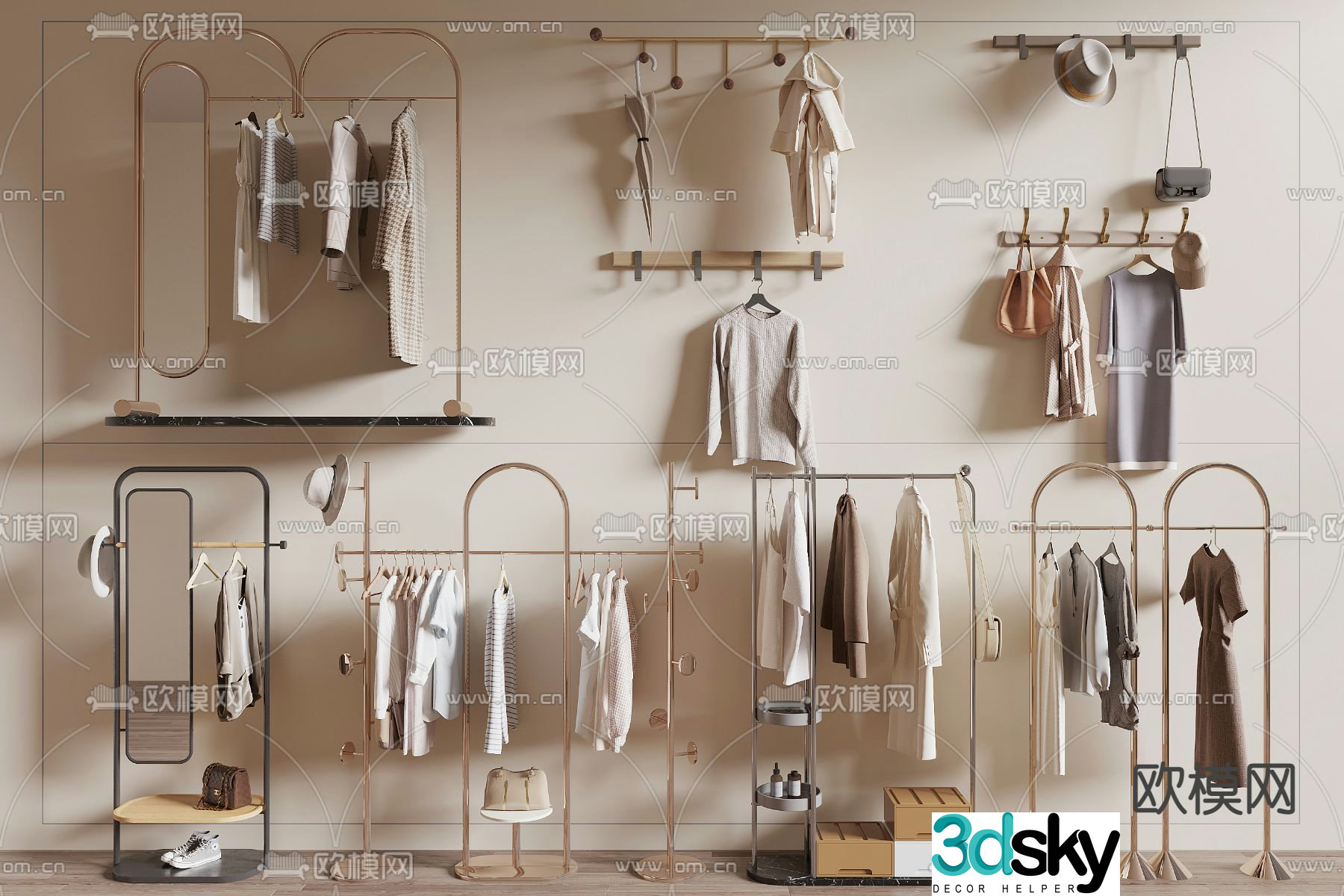 Clothes hanger Clothes hanger 3d model