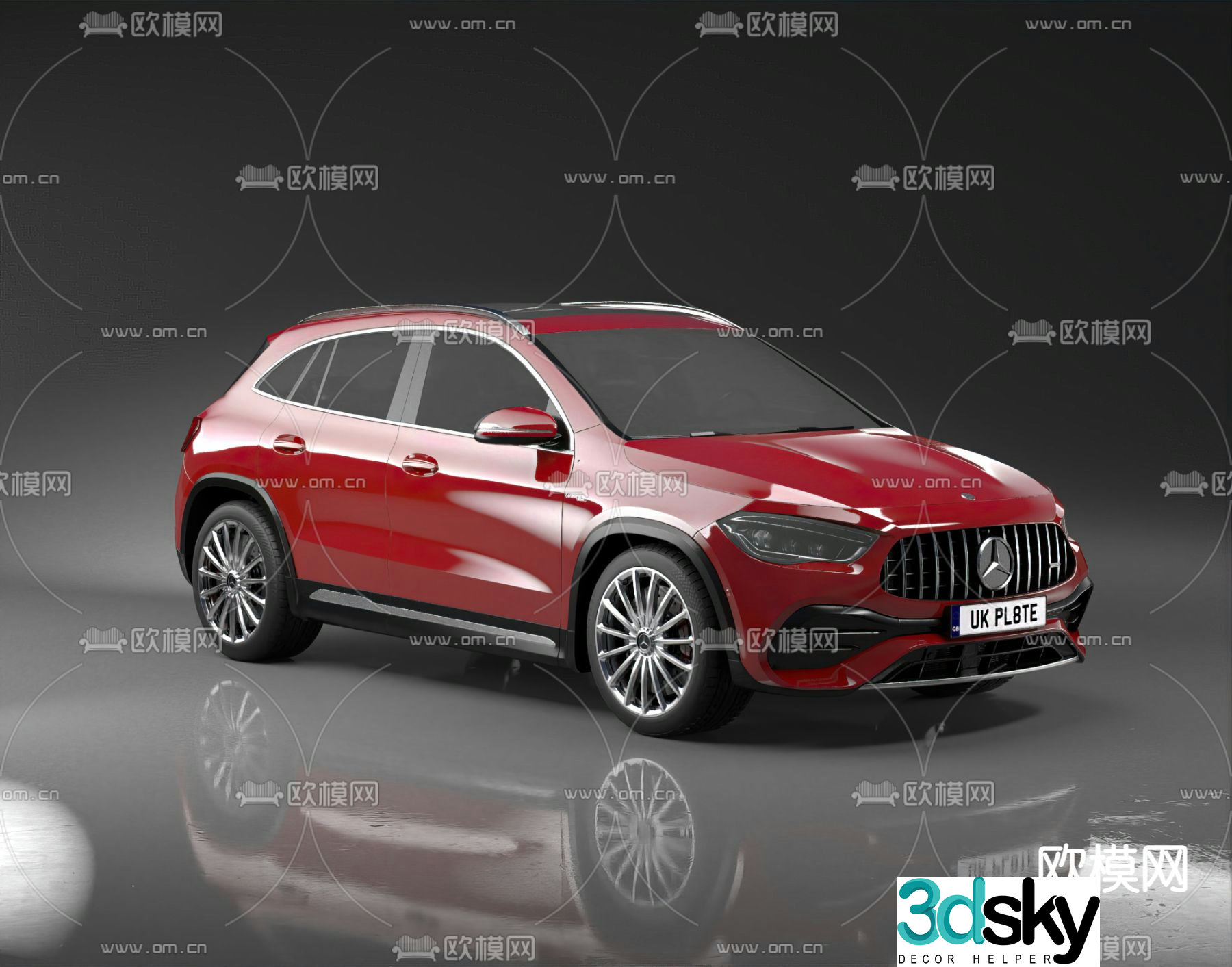 Mercedes Benz car 3d model