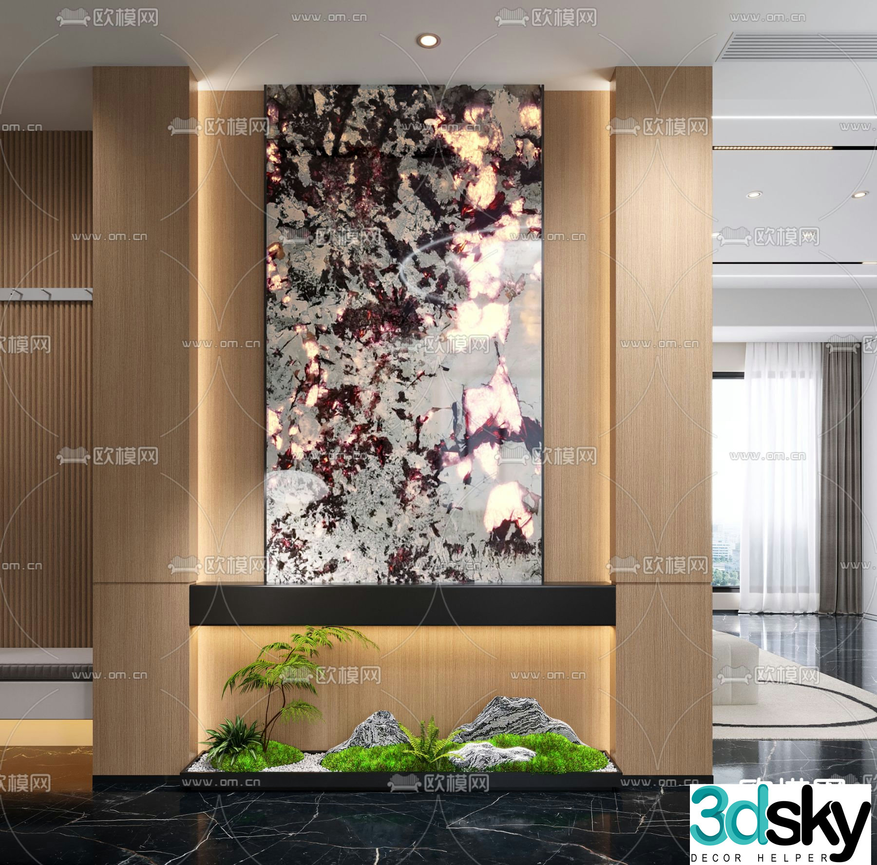 Entrance Partition Entrance Entrance 3D Model