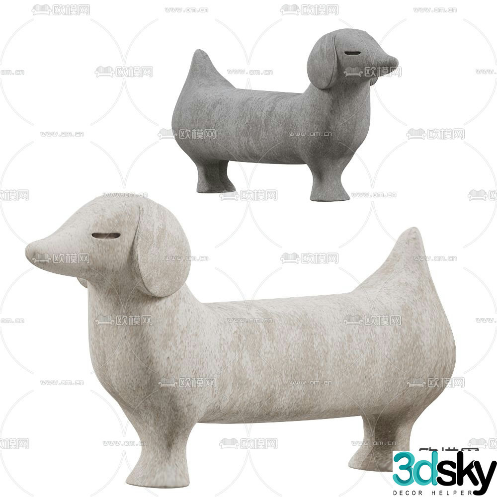Serralunga Stool Children’s Stool 3d model