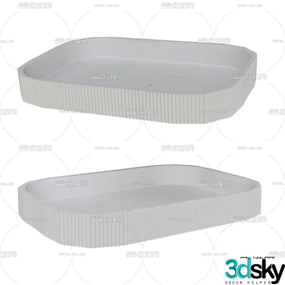 ABBER wash basin basin 3d model