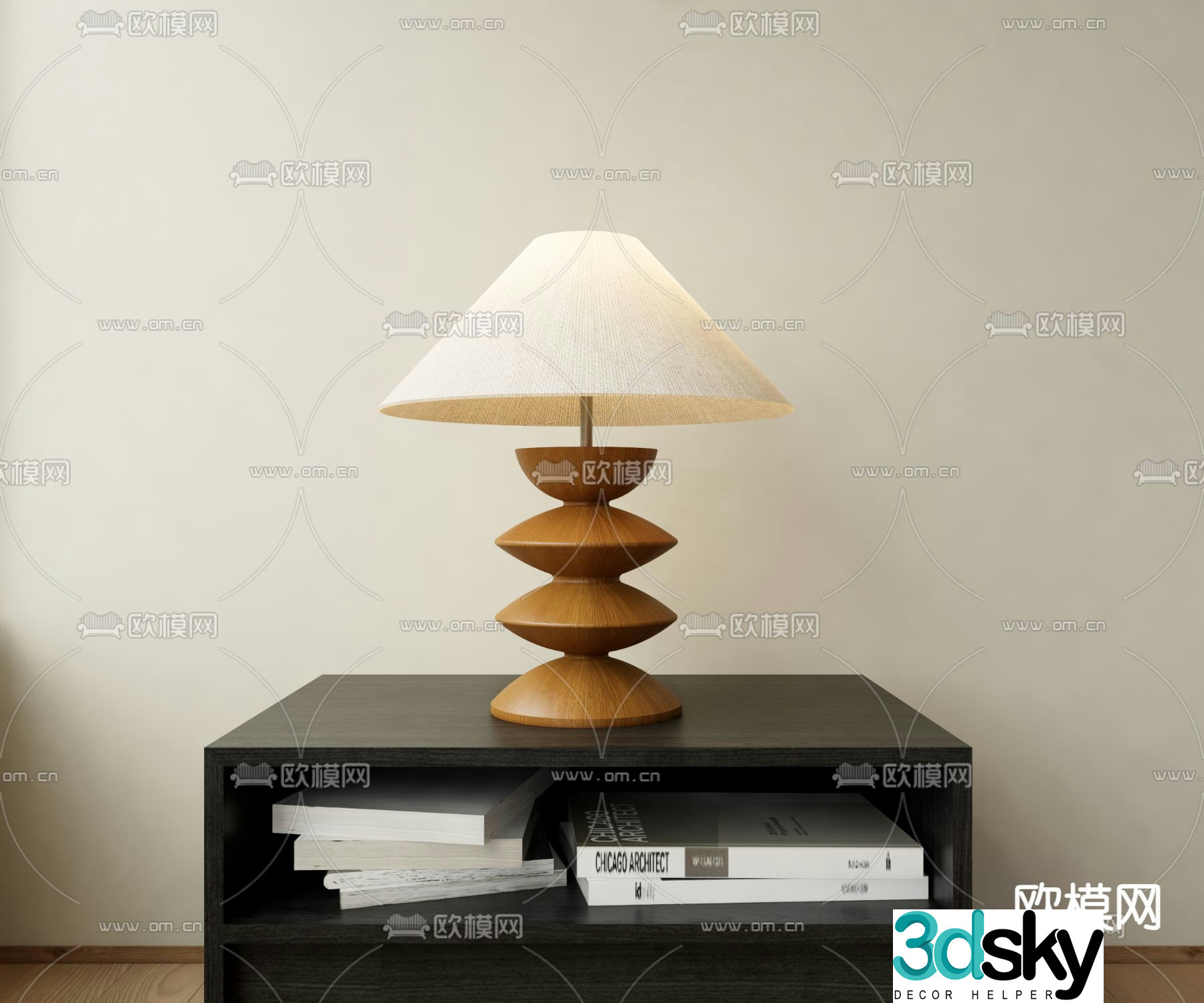 Wasabi Fengteng lamp 3d model