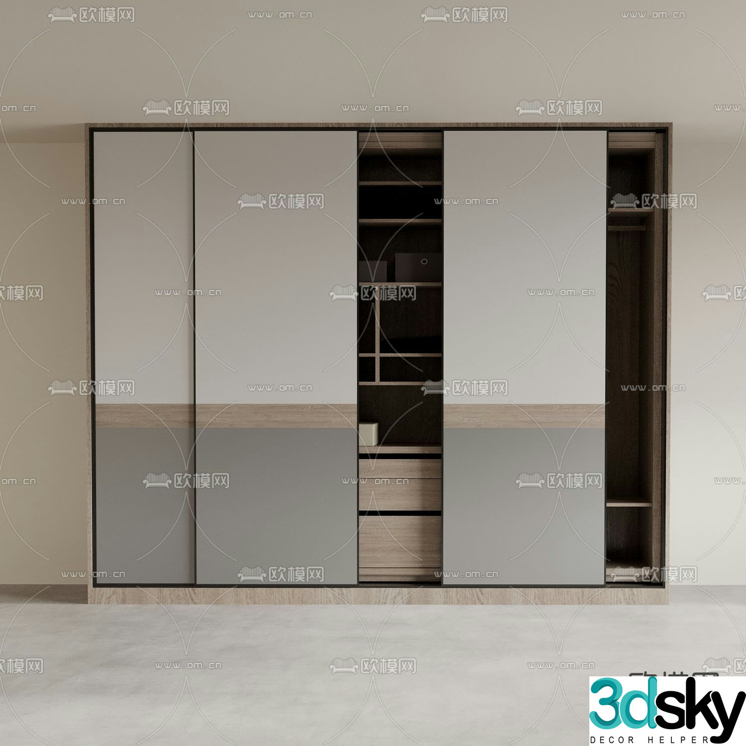 Wardrobe Wardrobe 3d model
