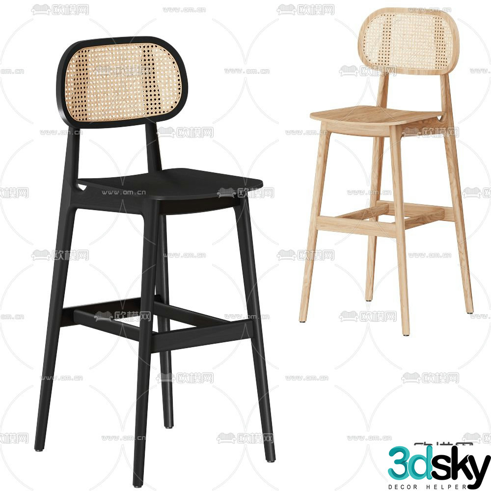 Vincent Sheppard bar stool bar stool 3d model
