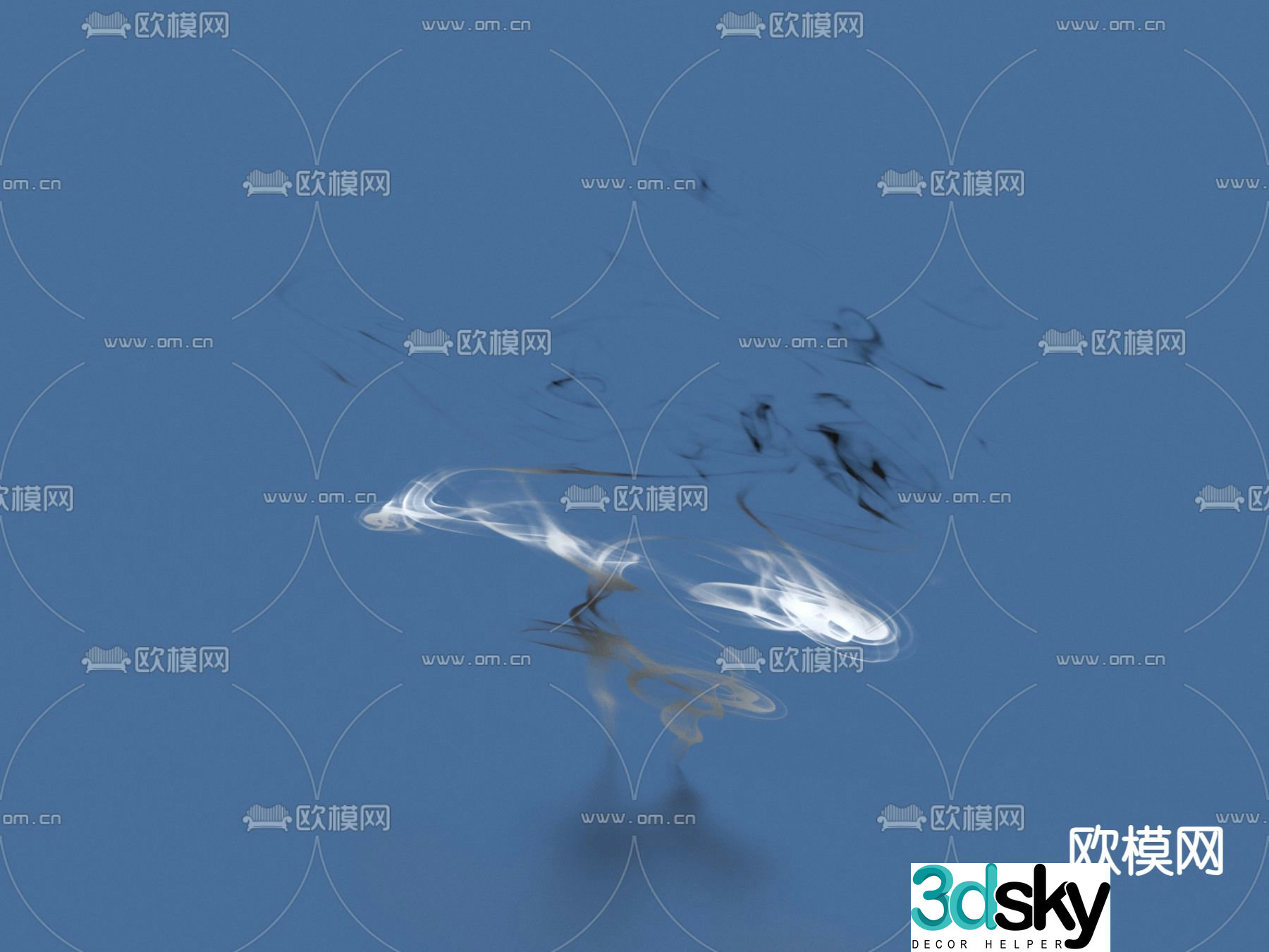 fog smoke clouds 3d model