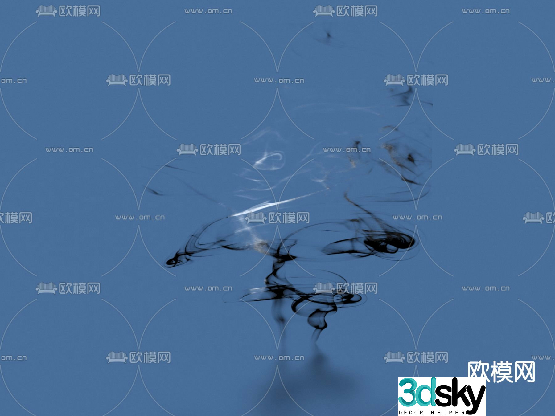 fog smoke clouds 3d model