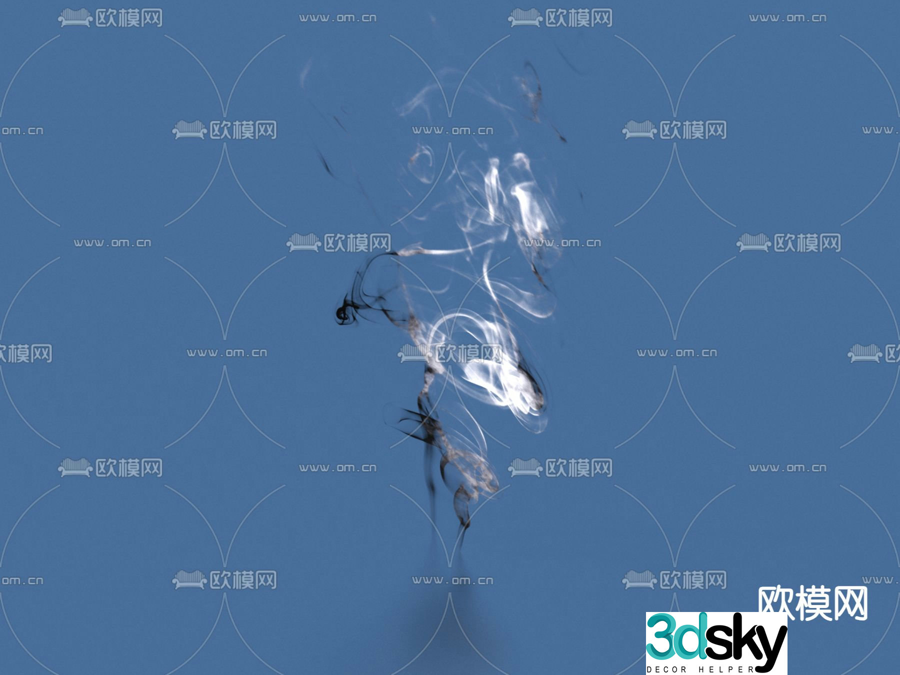 fog smoke clouds 3d model