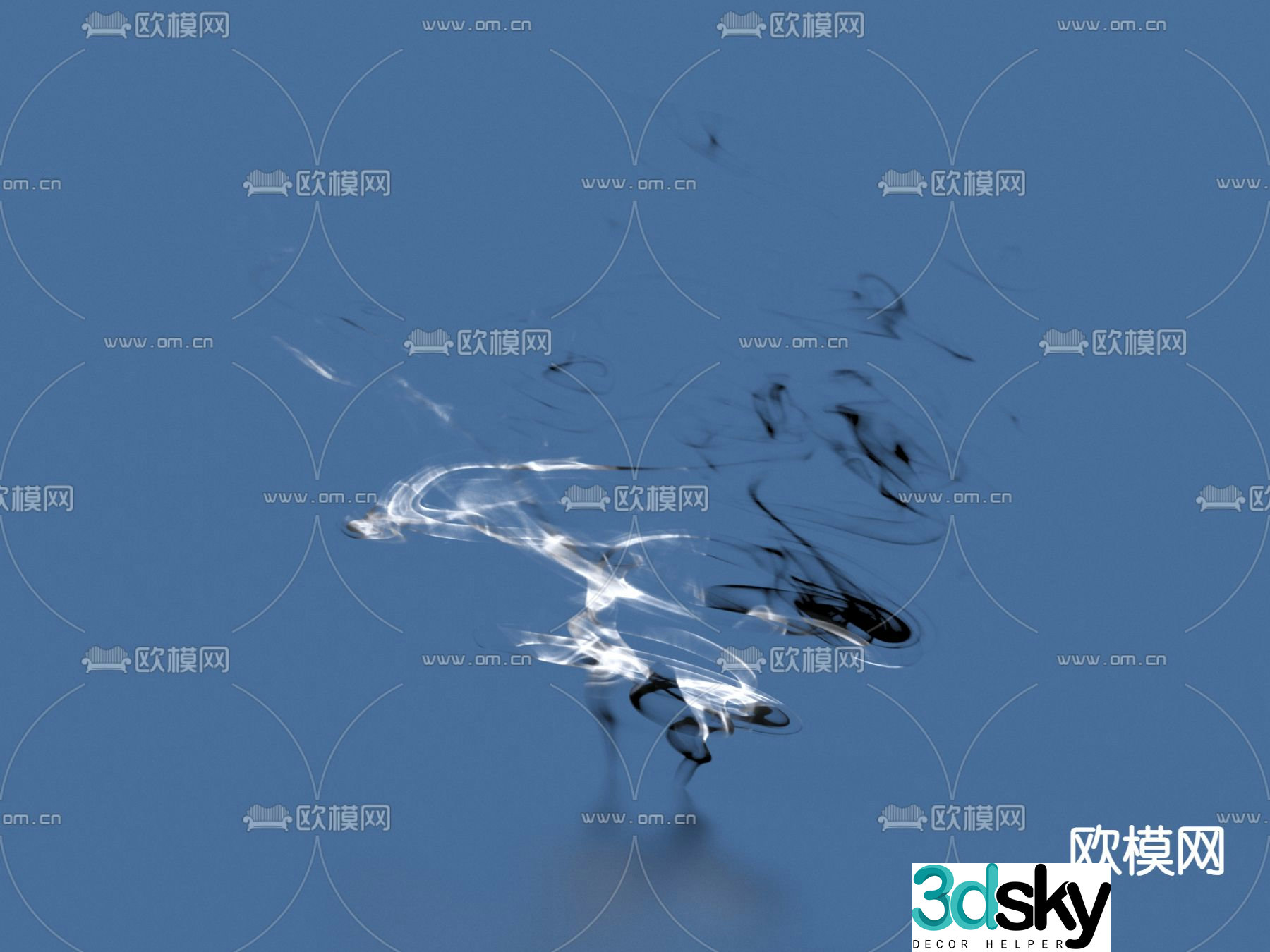 fog smoke clouds 3d model